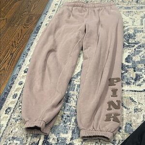 PINK Victoria's Secret Kids Sweatpants - Tan